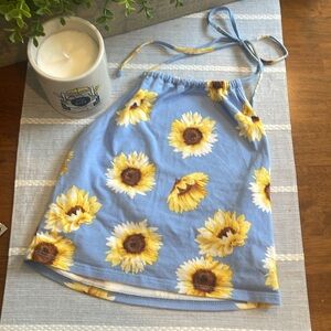 Forever 21 Sunflower Halter Top